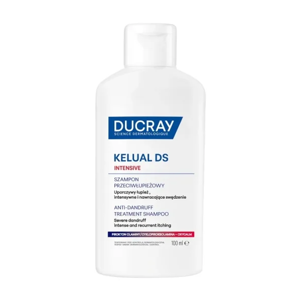 Ducray Kelual DS Intensive, szampon przeciwłupieżowy, 100 ml