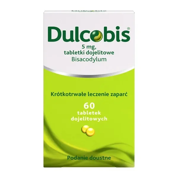 Dulcobis 5 mg, 60 tabletek dojelitowych