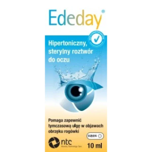Ededay, hipertoniczne krople do oczu, 10 ml