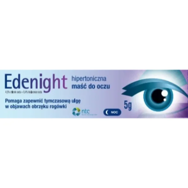 Edenight, hipertoniczna maść do oczu, 5 g