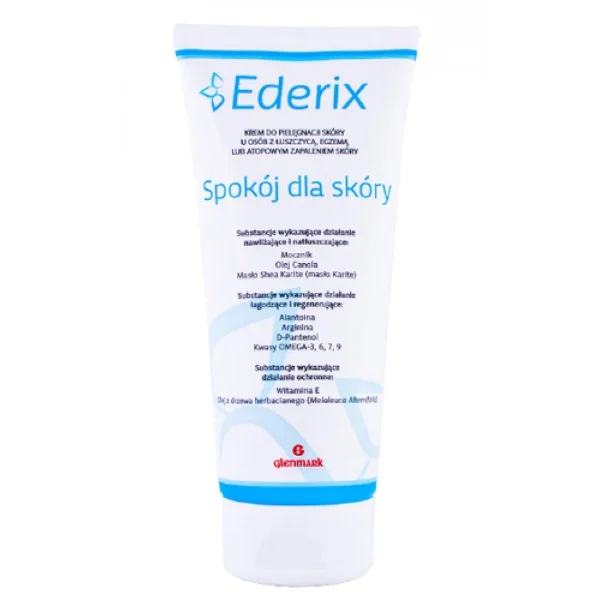 Ederix, krem do pielęgnacji skóry u osób z łuszczycą, egzemą lub atopowym zapaleniem skóry, 200 ml