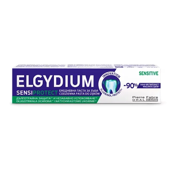 Elgydium Sensitive, pasta do zębów w postaci żelu, 75 ml