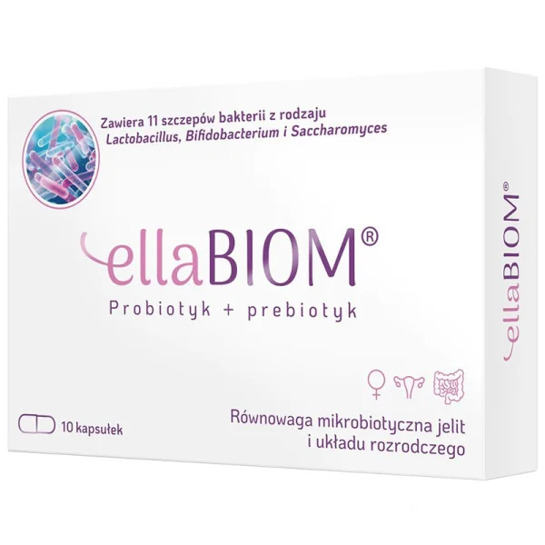 Ellabiom, 10 kapsułek