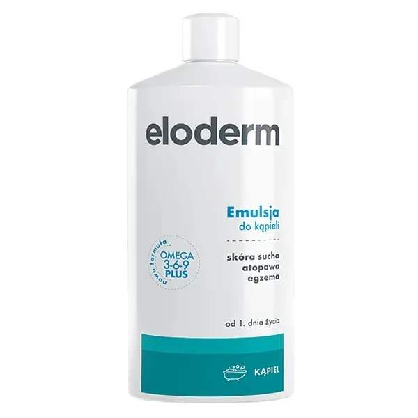 Eloderm, emulsja do kąpieli, od urodzenia, 400 ml