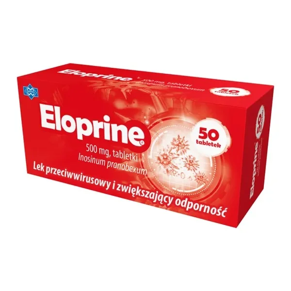 Eloprine 500 mg, 50 tabletek