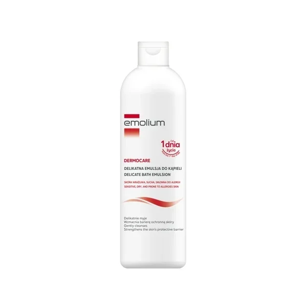 Emolium Dermocare delikatna emulsja do kąpieli, 200 ml
