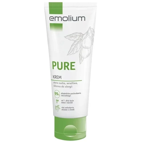 Emolium Pure, krem do twarzy dla dzieci od 1 dnia życia i dorosłych, 75 ml