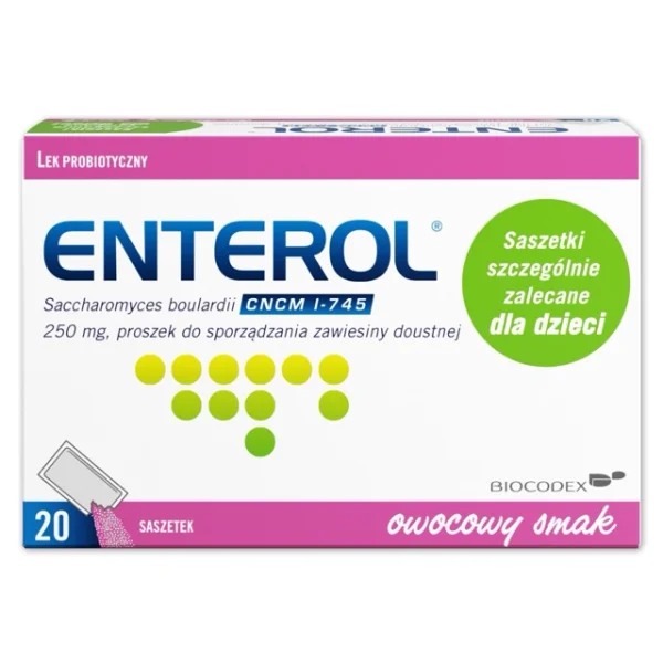 Enterol, 250 mg, 20 saszetek