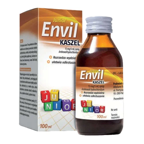 Envil Kaszel Junior 15 mg/ 5 ml, syrop, 100 ml