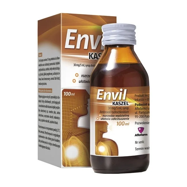 Envil kaszel 30 mg/ 5 ml, syrop, 100 ml