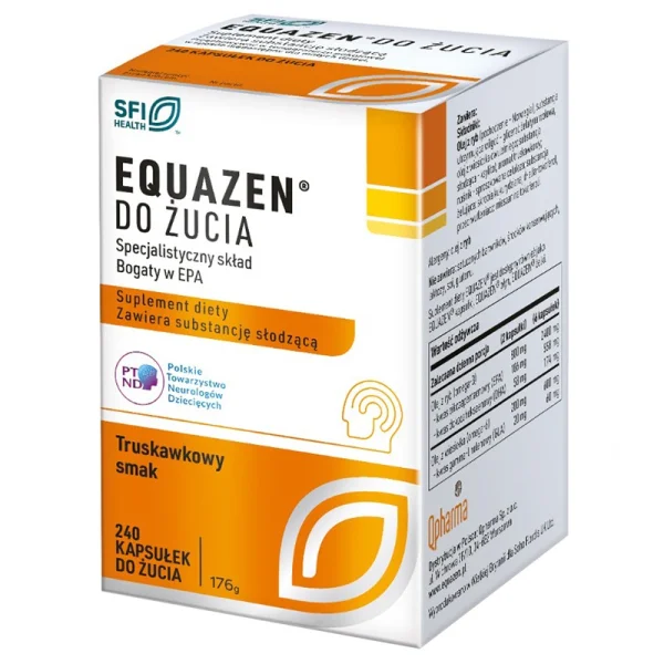 Equazen, 180 kapsułek do żucia + 60 kapsułek do żucia gratis