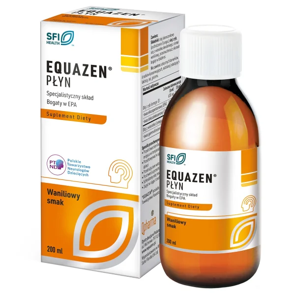 Equazen Płyn, smak waniliowy, 200 ml