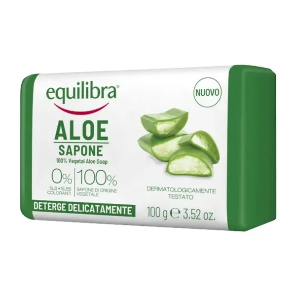 Equilibra Aloe, mydło aloesowe, 100 g