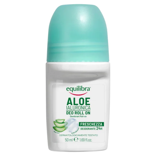 Equilibra Aloe, dezodorant aloesowy w kulce, 50 ml