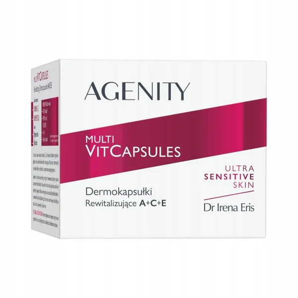 Agenity, Multi VitCapsules, dermokapsułki rewitalizujące A+C+E, 30 sztuk