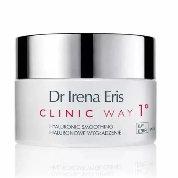 Dr Irena Eris Clinic Way 1 krem 30+, hialuronowe wygładzenie SPF 15 na dzień, 50 ml