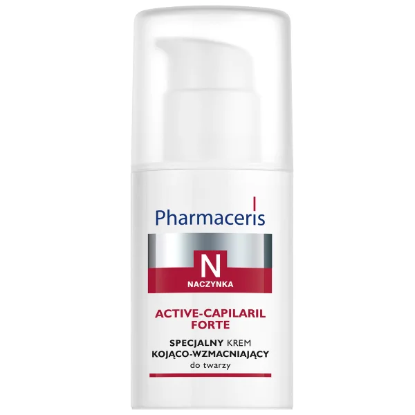 Pharmaceris N Active-Capilaril Forte, specjalny krem kojąco wzmacniający do twarzy, 30 ml