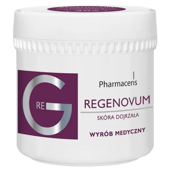 Pharmaceris G Regenovum, krem-kuracja nawilżająco-zmiękczająca do skóry dojrzałej, mocznik 30%, 75 ml