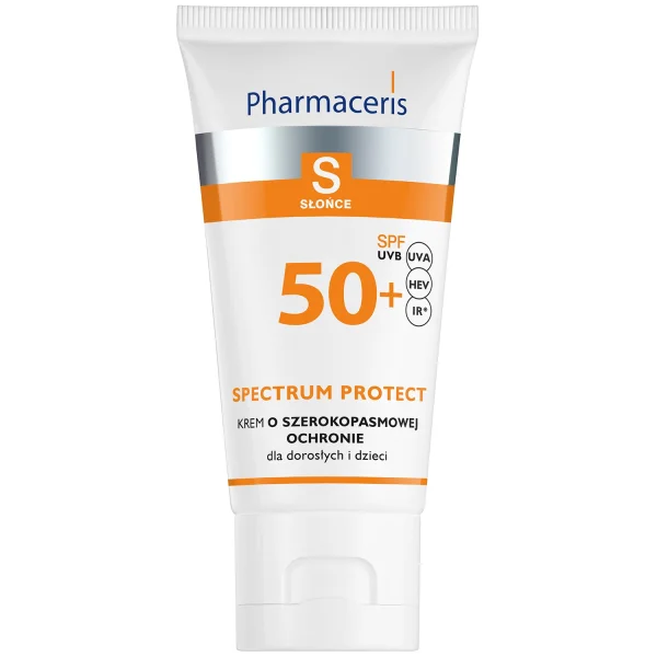 Pharmaceris S Spectrum Protect, SPF 50+ krem o szerokopasmowej ochronie, 50 ml