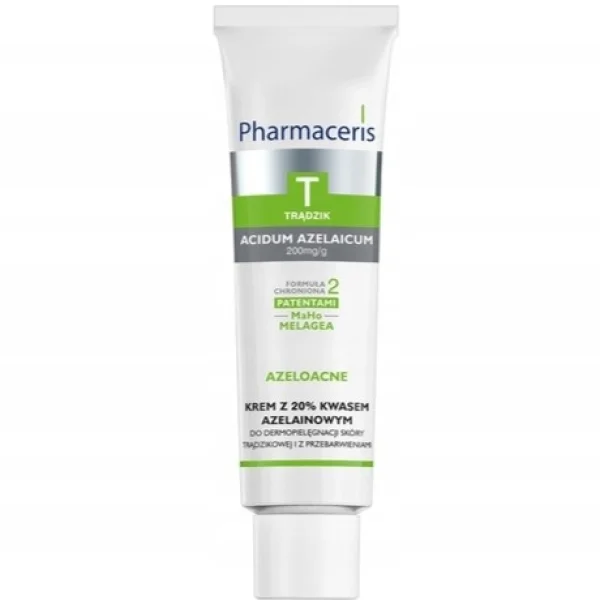 Pharmaceris T Azeloacne, Krem z kwasem azelainowym 20%, 25 ml