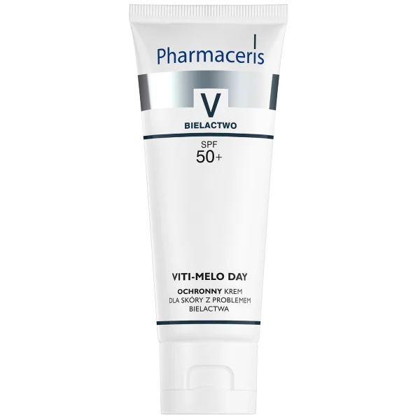 Pharmaceris V Viti-Melo Day, ochronny krem dla skóry z problemem bielactwa, na dzień, SPF50, 75 ml