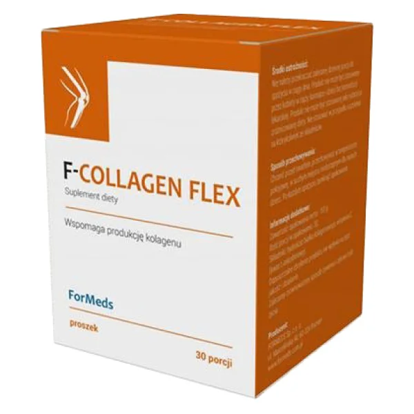 ForMeds F-Collagen Flex, wspomaga produkcję kolagenu, 30 porcji