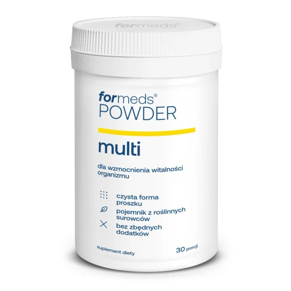 ForMeds Powder Multi, Dla wzmocnienia witalności organizmu, 30 porcji