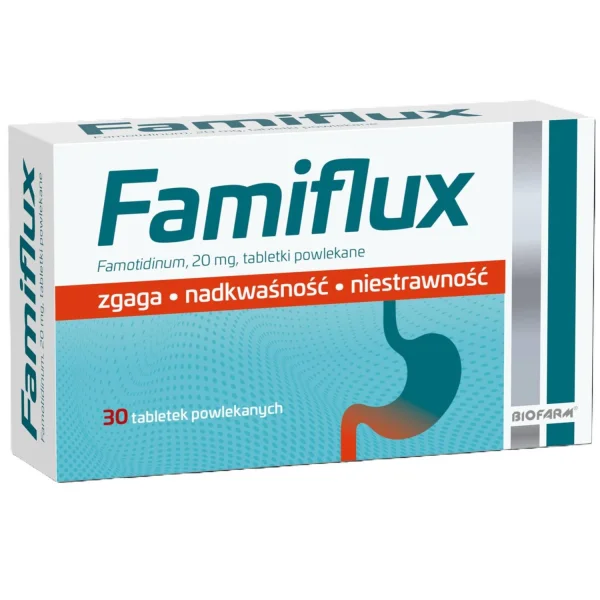 Famiflux 20 mg, 30 tabletek
