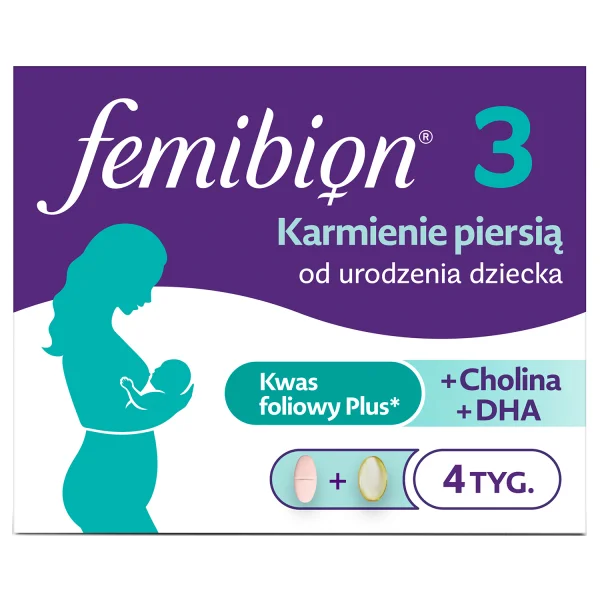 Femibion 3 Karmienie piersią, 28 tabletek + 28 kapsułek