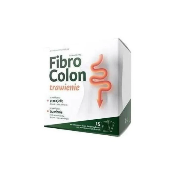 FibroColon Trawienie, 15 saszetek