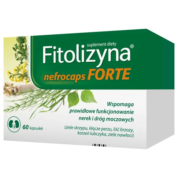Fitolizyna Nefrocaps Forte, 60 kapsułek