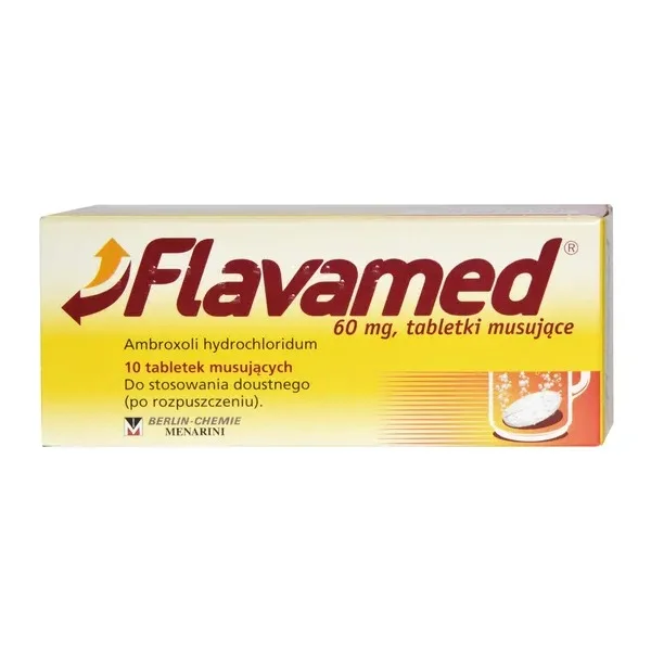 Flavamed 60 mg, 10 tabletek musujących