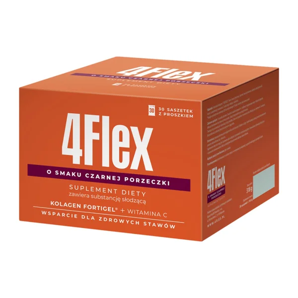 4Flex, smak czarnej porzeczki, 30 saszetek