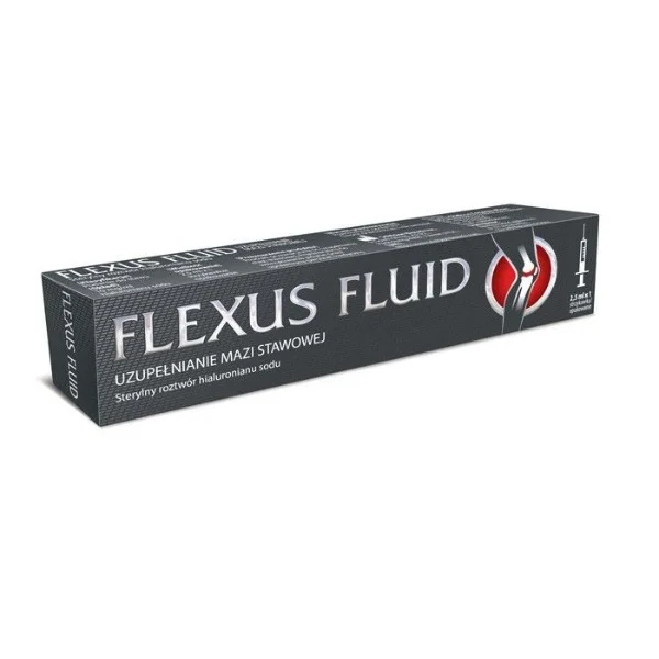 Flexus Fluid 10 mg/ 1 ml, żel do wstrzykiwań dostawowych, 2,5 ml x 1 ampułkostrzykawka