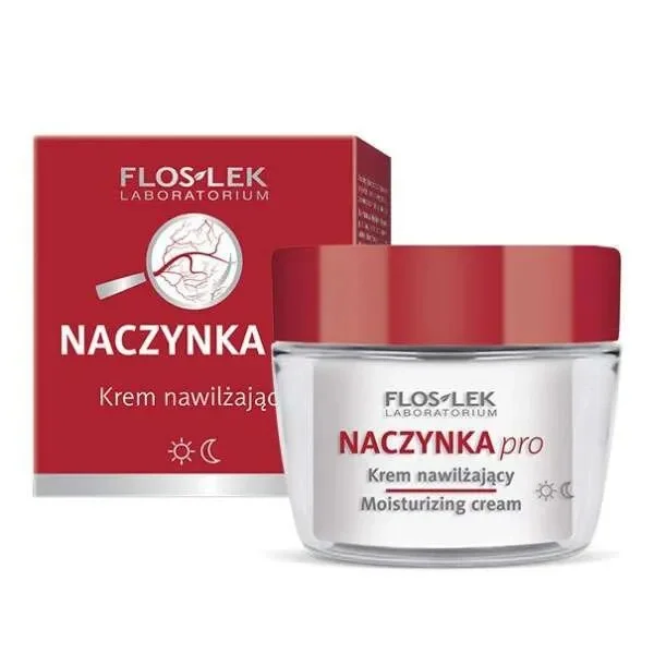 Flos-Lek Naczynka pro, krem nawilżający, 50 ml