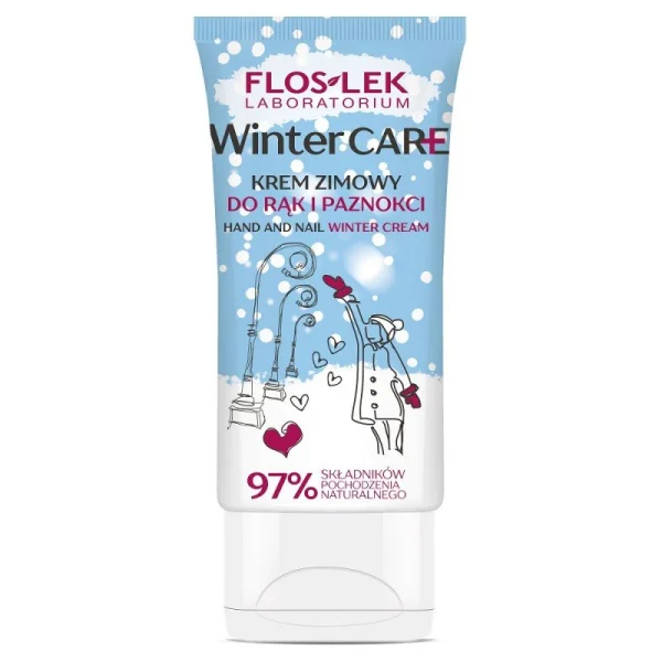Flos-Lek Winter Care, krem do rąk i paznokci zimowy, 50 ml