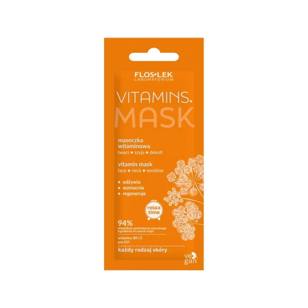 Floslek VITAMINS. MASK maseczka witaminowa, 6 ml