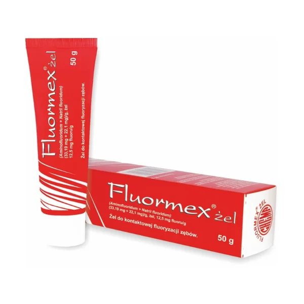 Fluormex (33,19 mg + 22, 1mg)/g, żel, 50 g