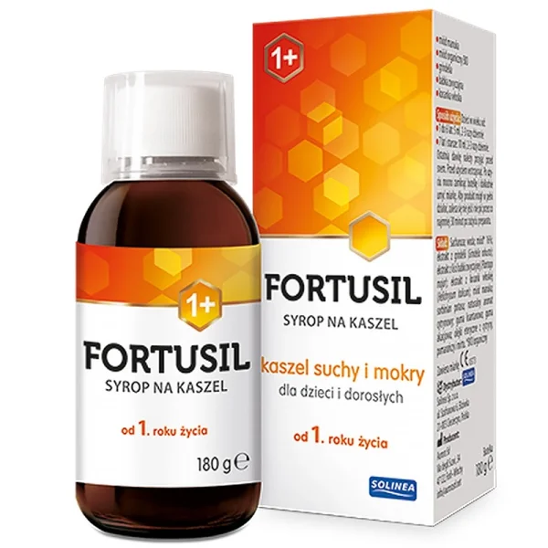 Fortusil, syrop na kaszel, od 1 roku, 180 g