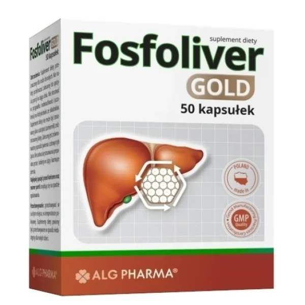 Fosfoliver Gold, 50 kapsułek