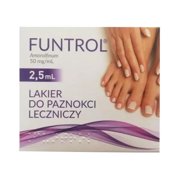 Funtrol Leczniczy lakier do paznokci, 2,5 ml