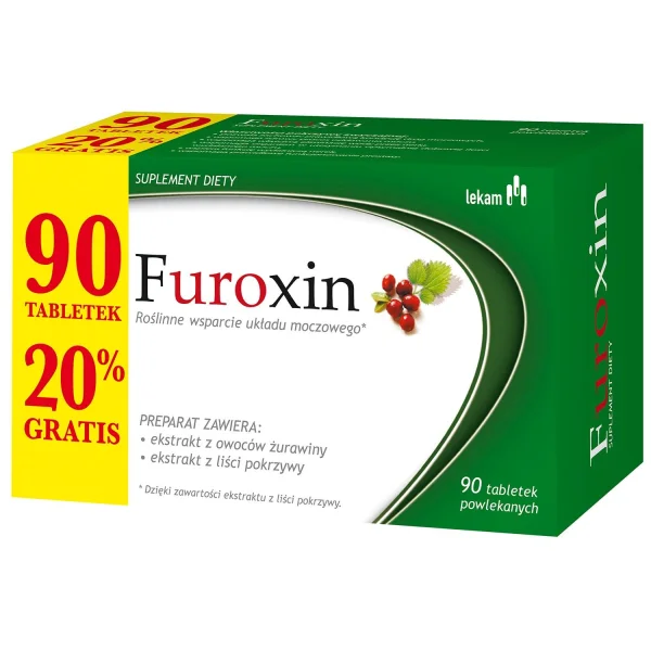 Furoxin, 90 tabletek powlekanych