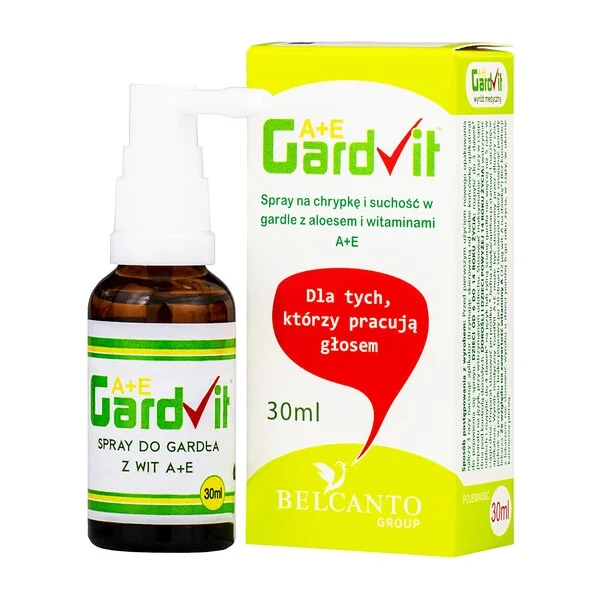 Gardvit A+E, spray na chrypkę i suchość w gardle, 30 ml
