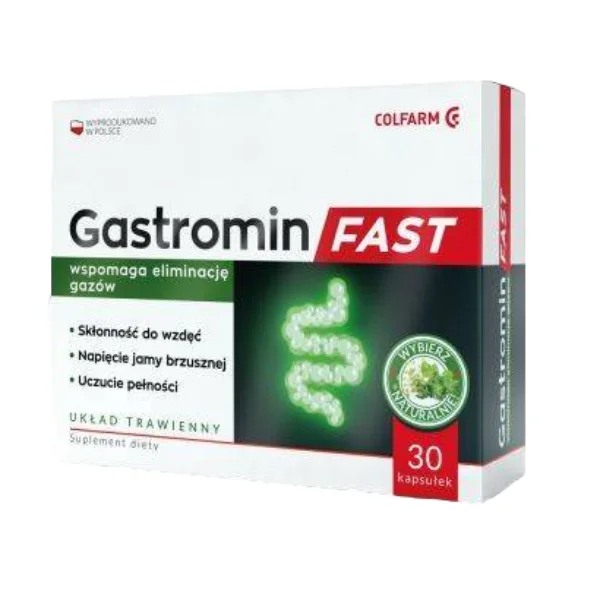 Gastromin Fast, 30 kapsułek