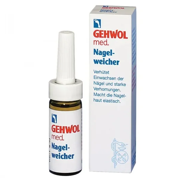 Gehwol Med, płyn do zmiękczania paznokci i skórek, 15 ml