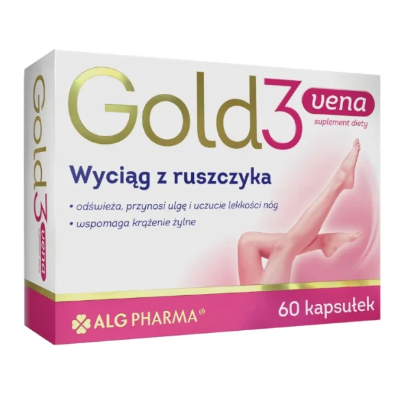 Gold3vena, 60 kapsułek