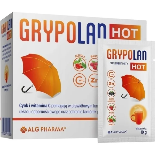 Grypolan Hot, 10 saszetek