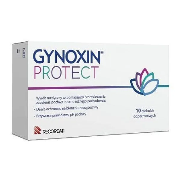 Gynoxin Protect, 10 Globulek Dopochwowych