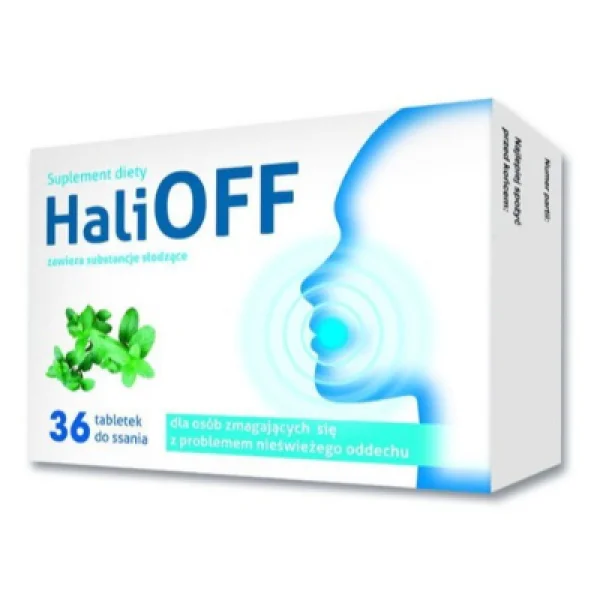 HaliOFF, 30 tabletek