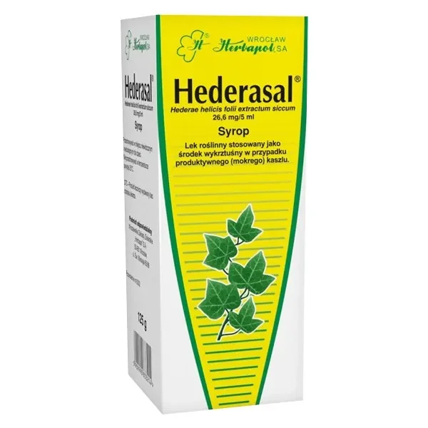 Hederasal 26,6 mg/ 5 ml, syrop, 125 g